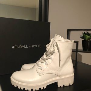 Kendall+Kylie Military boots